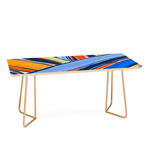 DorisciciArt autumn stripes Coffee Table