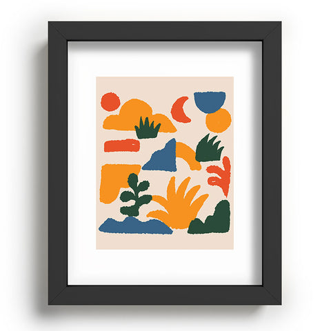 DorisciciArt boho forest Recessed Framing Rectangle