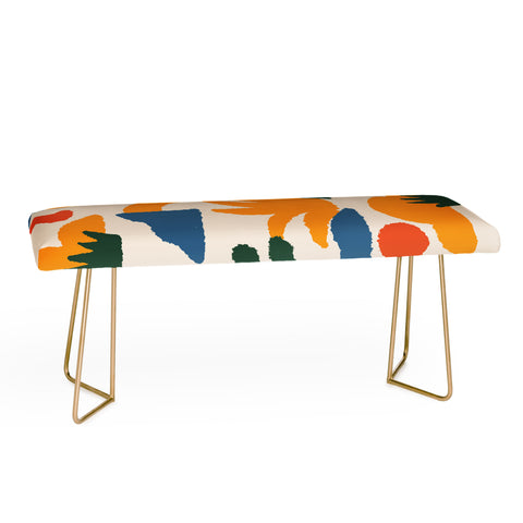 DorisciciArt boho forest Bench