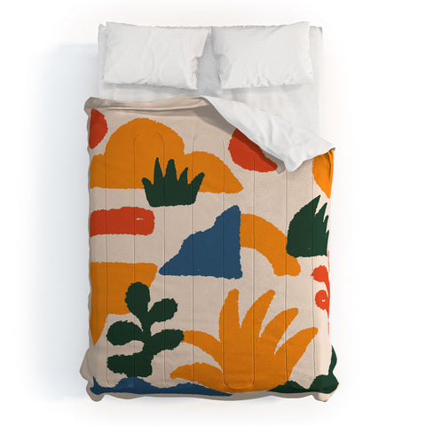 DorisciciArt boho forest Comforter