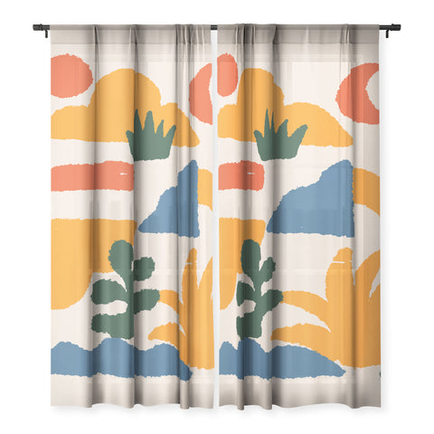 DorisciciArt boho forest Sheer Non Repeat