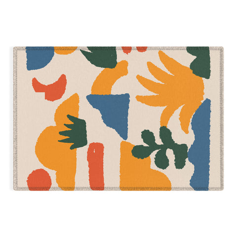 DorisciciArt boho forest Outdoor Rug