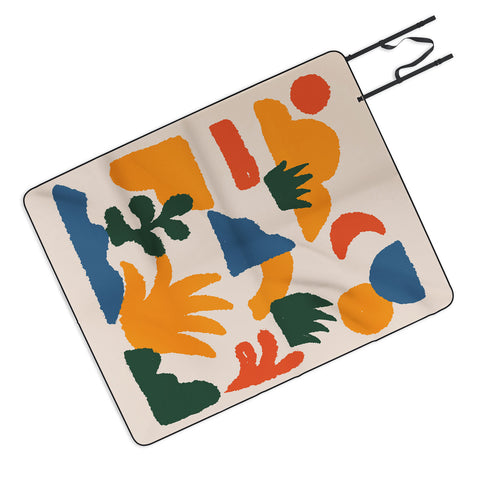 DorisciciArt boho forest Picnic Blanket