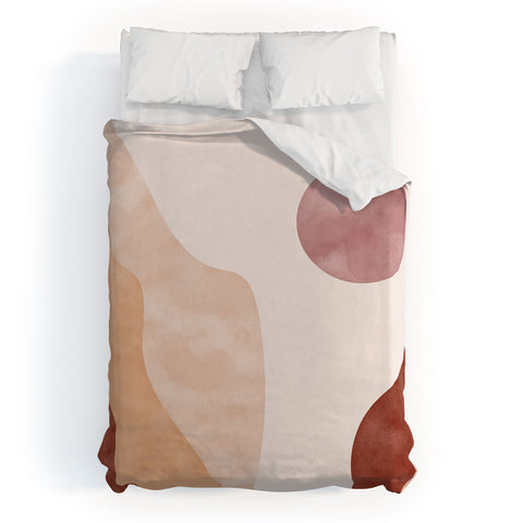 DorisciciArt boho sunrise Duvet Cover