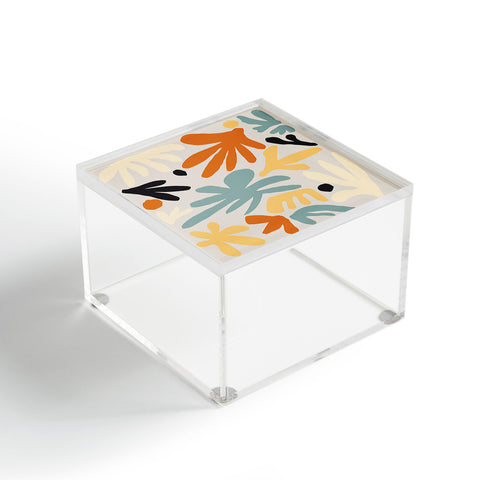 DorisciciArt Botanic market beige Acrylic Box