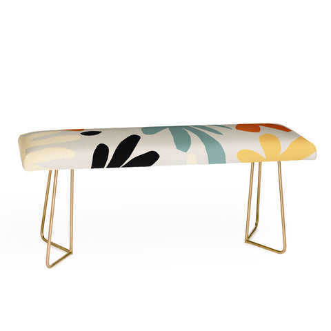 DorisciciArt Botanic market beige Bench