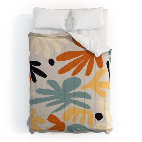 DorisciciArt Botanic market beige Comforter