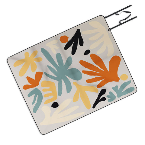 DorisciciArt Botanic market beige Picnic Blanket