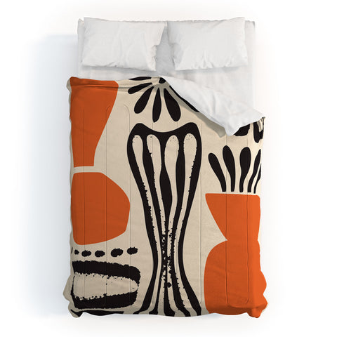 DorisciciArt calming plants Comforter