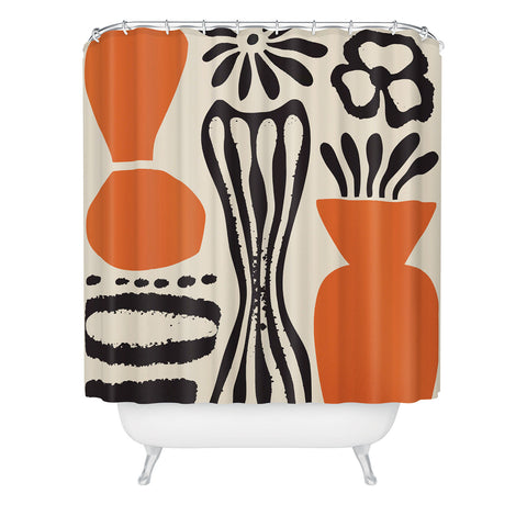 DorisciciArt calming plants Shower Curtain