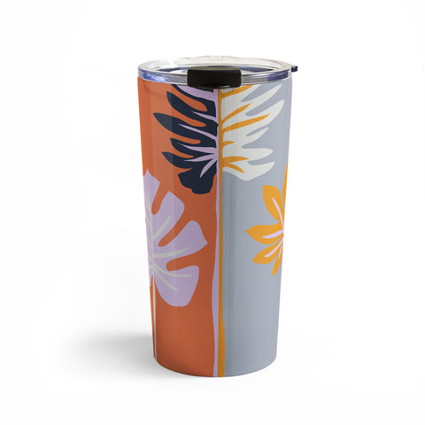 DorisciciArt Doublesided leaves Travel Mug