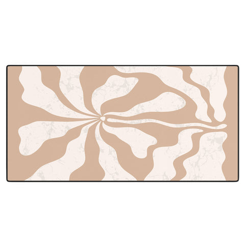 DorisciciArt Mid Century Modern Floral C Desk Mat