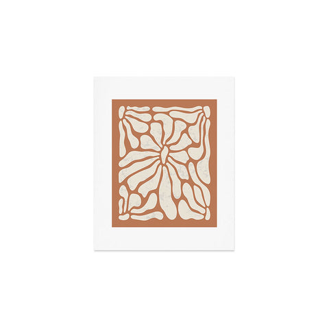 DorisciciArt Mid Century Modern Floral D Art Print