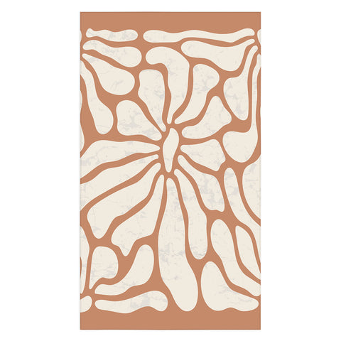 DorisciciArt Mid Century Modern Floral D Tablecloth