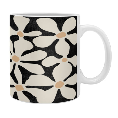 DorisciciArt Midnight Bohemian Floral Coffee Mug