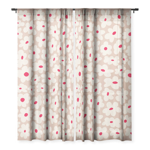 DorisciciArt Minimal floral C Sheer Non Repeat