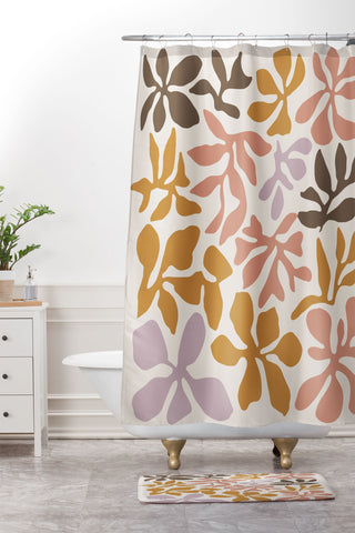 DorisciciArt Mistral dusk Shower Curtain And Mat