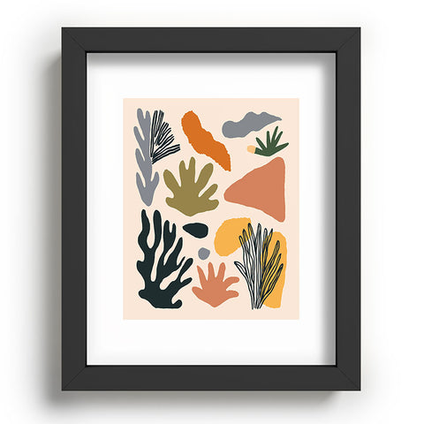 DorisciciArt Nature Abstraction Recessed Framing Rectangle