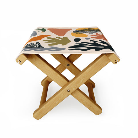 DorisciciArt Nature Abstraction Folding Stool