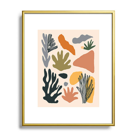 DorisciciArt Nature Abstraction Metal Framed Art Print