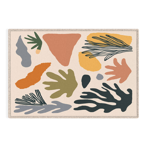 DorisciciArt Nature Abstraction Outdoor Rug