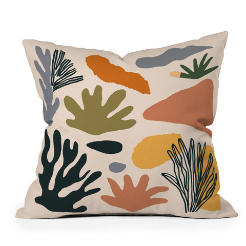 DorisciciArt Nature Abstraction Throw Pillow