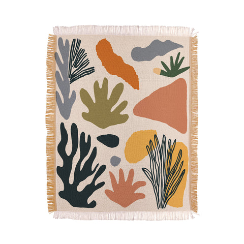DorisciciArt Nature Abstraction Throw Blanket