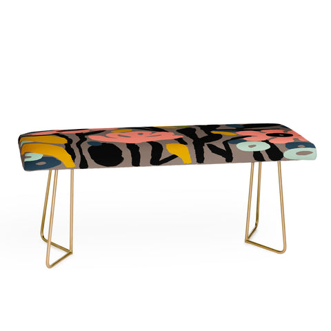 DorisciciArt pastel garden Bench