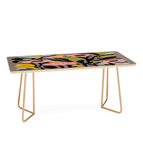 DorisciciArt pastel garden Coffee Table