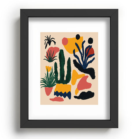 DorisciciArt Psychedelic Jungle Recessed Framing Rectangle