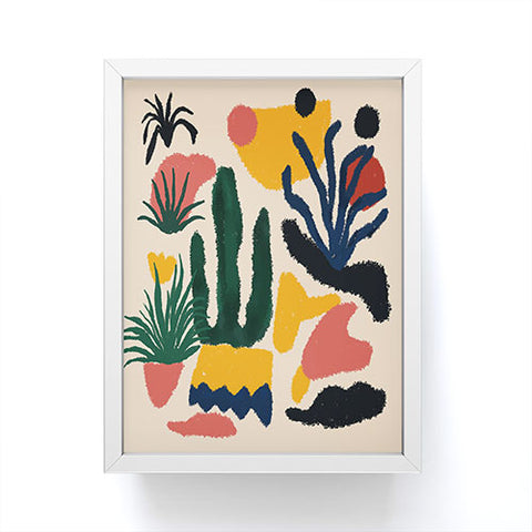 DorisciciArt Psychedelic Jungle Framed Mini Art Print