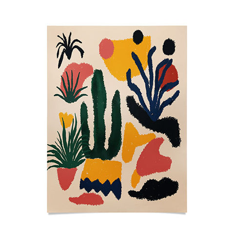 DorisciciArt Psychedelic Jungle Poster