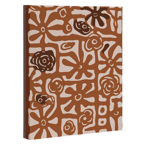 DorisciciArt Rose maze Art Canvas