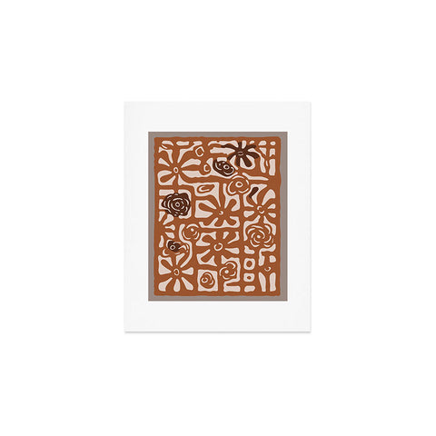 DorisciciArt Rose maze Art Print