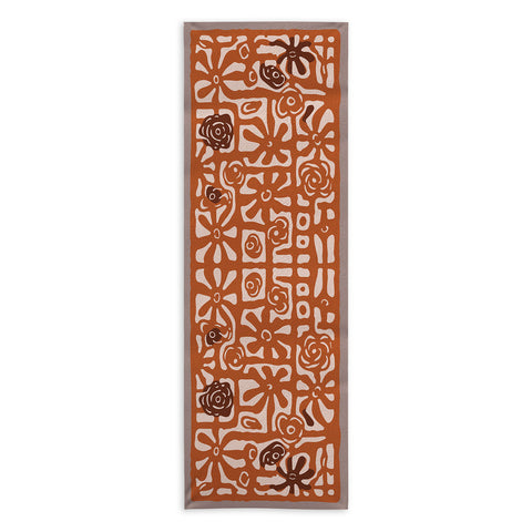 DorisciciArt Rose maze Yoga Towel