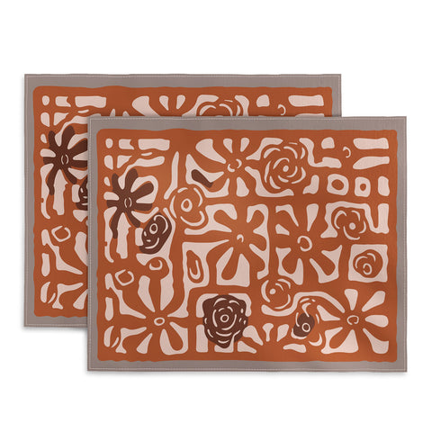 DorisciciArt Rose maze Placemat