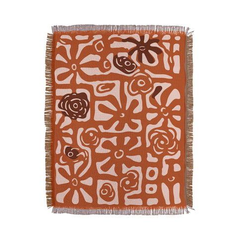 DorisciciArt Rose maze Throw Blanket