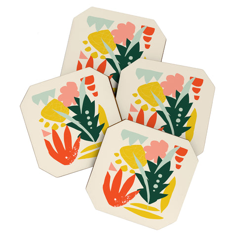 DorisciciArt Summer experience Coaster Set