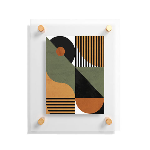 DreamPrintDesigns Bau Haus Mid Century 3 Floating Acrylic Print