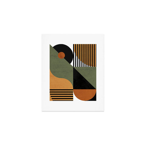DreamPrintDesigns Bau Haus Mid Century 3 Art Print