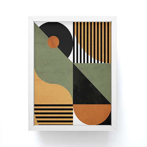 DreamPrintDesigns Bau Haus Mid Century 3 Framed Mini Art Print