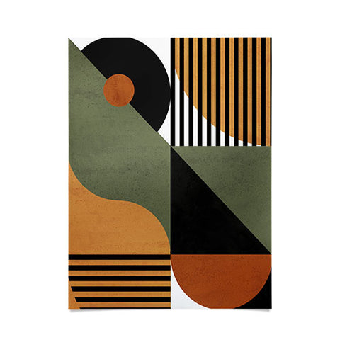 DreamPrintDesigns Bau Haus Mid Century 3 Poster