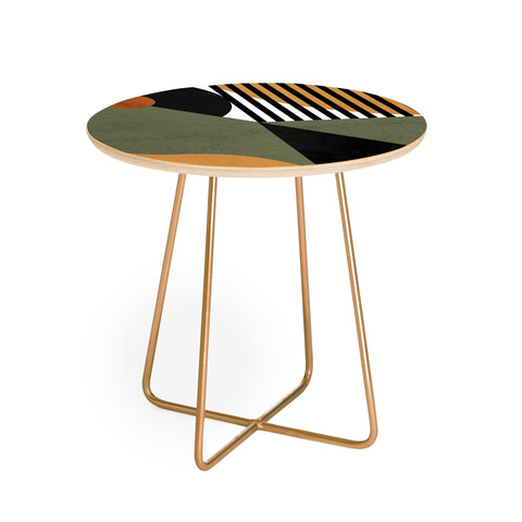 DreamPrintDesigns Bau Haus Mid Century 3 Round Side Table