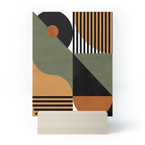 DreamPrintDesigns Bau Haus Mid Century 3 Mini Art Print