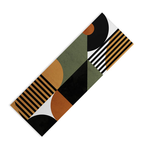 DreamPrintDesigns Bau Haus Mid Century 3 Yoga Mat