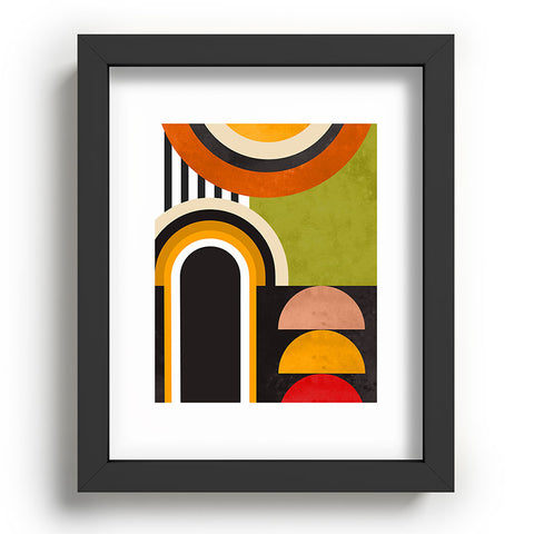 DreamPrintDesigns Bauhaus Mid Century Art 43 Recessed Framing Rectangle