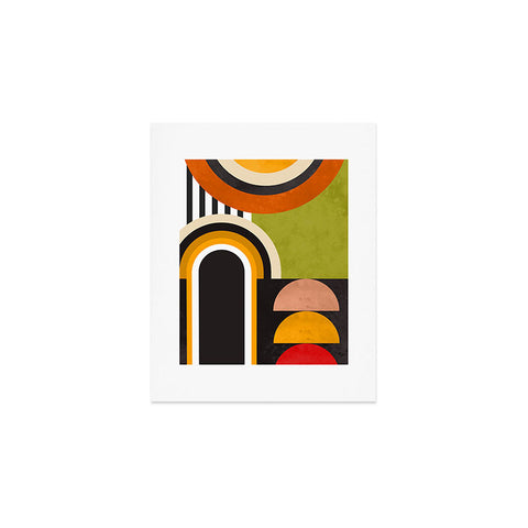 DreamPrintDesigns Bauhaus Mid Century Art 43 Art Print