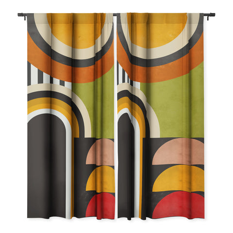 DreamPrintDesigns Bauhaus Mid Century Art 43 Blackout Non Repeat