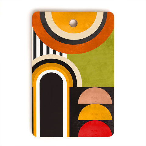 DreamPrintDesigns Bauhaus Mid Century Art 43 Cutting Board Rectangle