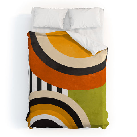 DreamPrintDesigns Bauhaus Mid Century Art 43 Duvet Cover